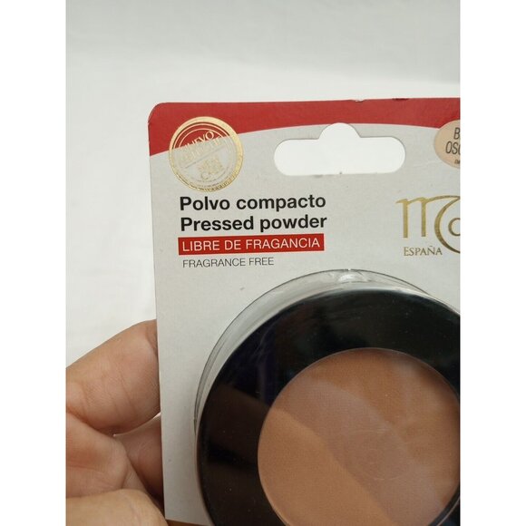 Maja Beige Oscuro Pressed Powder, Mirror and Tassel Compartment set of 2 Spain - Picture 5 of 8